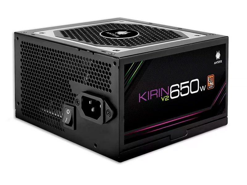 FUENTE DE PODER ANTRYX 650W KIRIN 80PLUS BRONZE AP-KB650