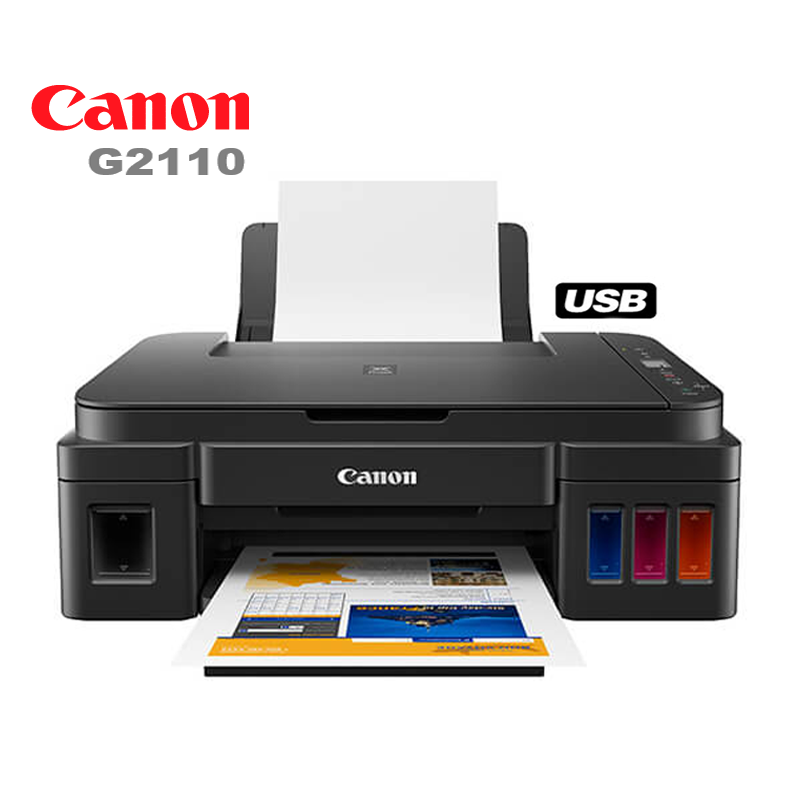 Impresora Canon Pixma G2110, imprime, escanea, copia, USB 2.0.