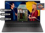 LAPTOP HP 255 G10 RYZEN3 7320U/ 8GB/ SSD256GB/ 15.6/ FREE/ BF9X1AT