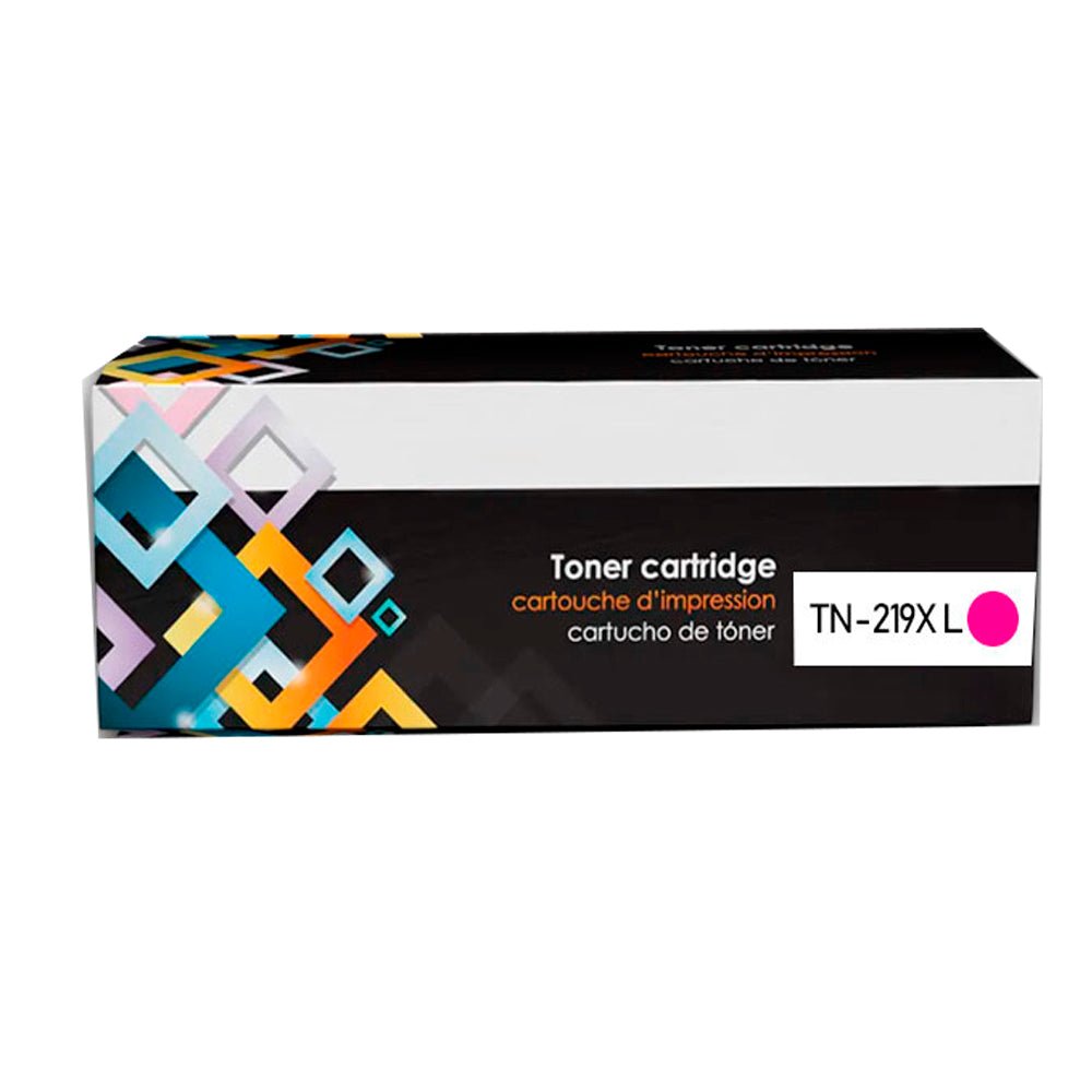 Toner Compatible TN-219XLM Magenta DCP-L3560CDW MFC-L3760CDW 2300 Paginas