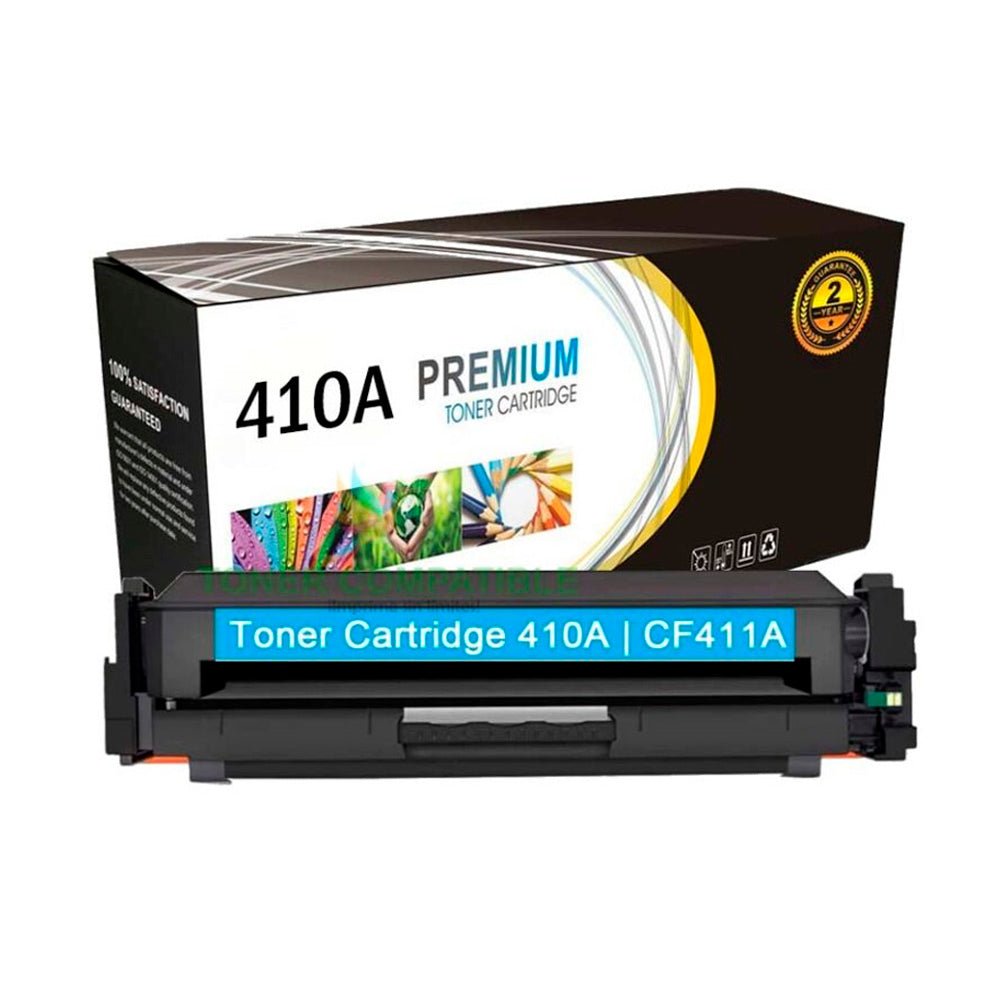 Toner Compatible HP 410A Cyan CF411A M477fdw M452
