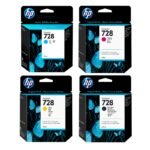 Tinta HP F9J64A 728 Matte Black T730/T830 69ml. - Imagen 2