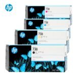 Cartucho de tinta 498N8A HP DesignJet 738 NEGRO de 300 ml - Imagen 2